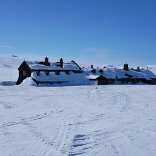 Zásobovací trasy k chatám jsou upravované.