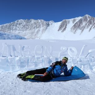 Radek Jaroš zvolil karimatky Yate na svou expedici na Mt. Vinson (4892 m), nejvyšší horu Antarktidy.