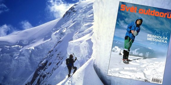 Svět outdooru 3/2019: Reinhold Messner, po GR5 francouzskými Alpami, Mára a Háček nejen o Chamlangu, Lucie Výborná na Zinalrothornu a existuje univerzální bunda?