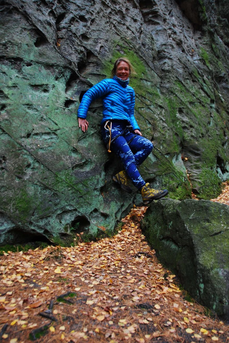 Když je při jištění zima, tak lehká péřovka Sir Joseph Minimis 250 Lady by vás mohla zahřát.