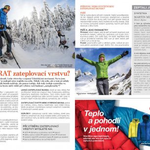 Peří, syntetiku nebo vlnu? Jak vybrat zateplovací bundu