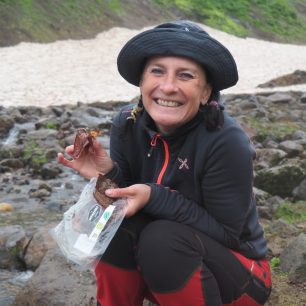 Markéta Hanáková na Kamčatce