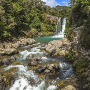 Gollums Pool na treku Tongariro.