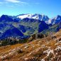 Ferratový okruh v srdci Dolomit s výstupem na Marmoladu