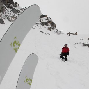 Cestou na Pico de Maladeta zůstaly G3 SEEKr pod rozbitým žlabem