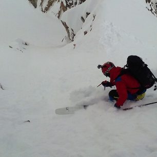 Ve strmém gruzínském kuloáru s G3 SENDr