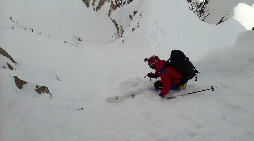 Ve strmém gruzínském kuloáru s G3 SENDr