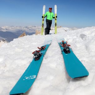 S dámskou a pánskou variantou G3 SEEKr na Pico de Aneto