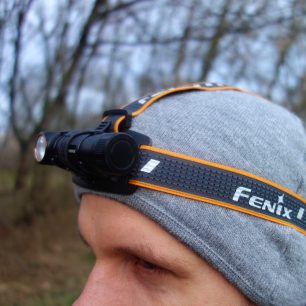 Reflexní varianta pásku čelovky Fenix HM61R Amber.