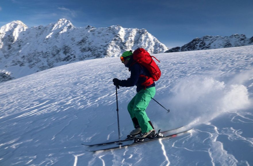 Testování bundy Ferrino Malatra jízdou ve volném terénu