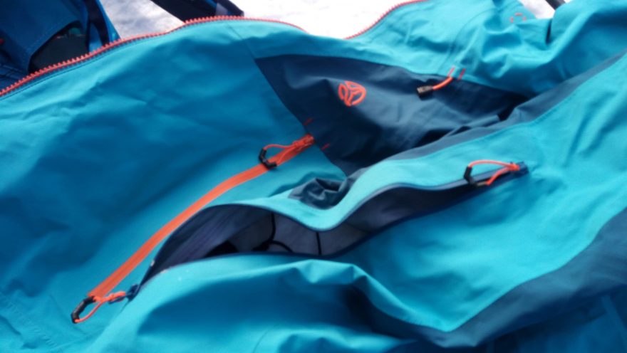 Ventilační otvor bundy Ternua Alpine Pro Jacket M