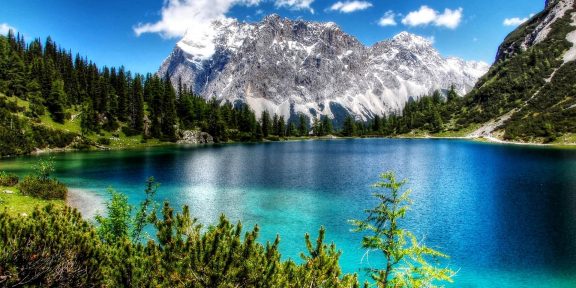 Túra k jezerům Seebensee a Drachensee v pohoří Wetterstein