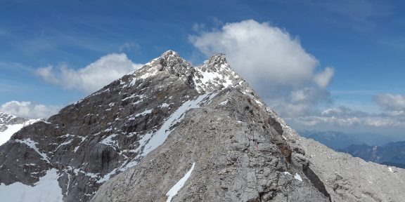 Ferata Jubiläumsgrat mezi Zugspitze a Alpspitze