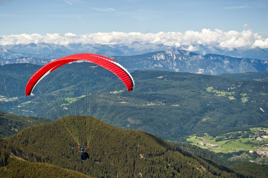 Pojištění se nevztahuje na sporty ve vzduchu