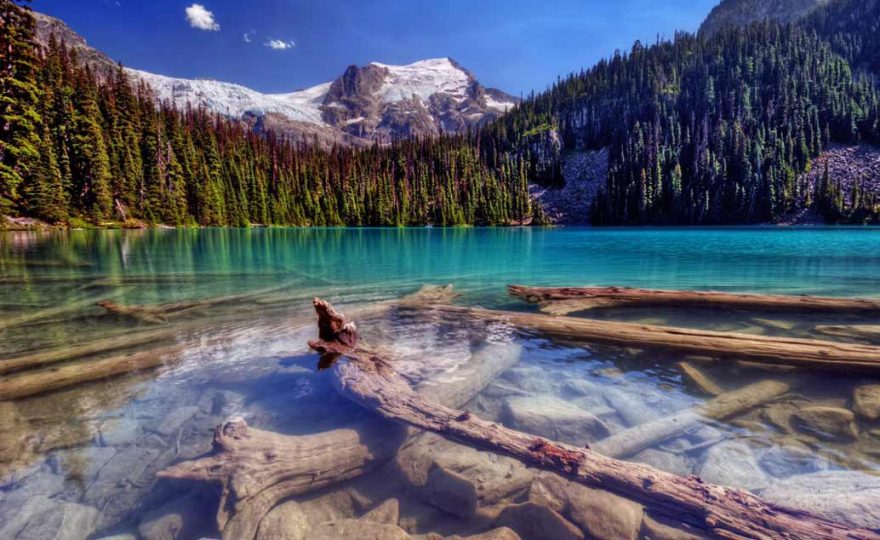 Azurová jezera Emerald Lake, Lake Louise a Moraine nesmíte při návštěvě západní Kanady minout.