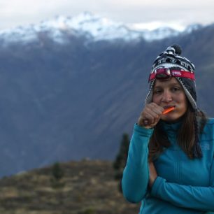 Kateřina Petríková, Podvečer na treku v Peru a čas na hygienu.
