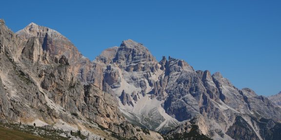 Výstup na třítisícovku Tofana di Rozes se psem