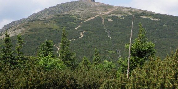 Výstup na Sněžku z Polska