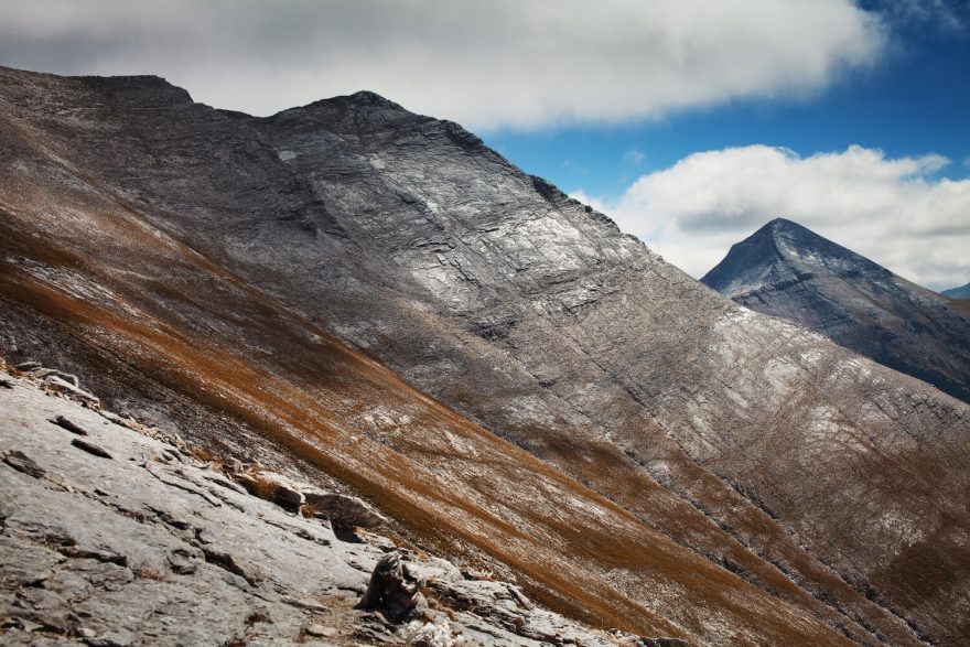 Mramorové pyramidy Kutelo a Vichren na Pirinu, Bulharsko