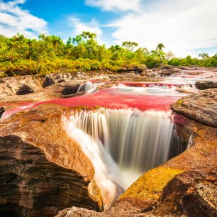 Vícebarevná řeka v Kolumbii, Cano Cristales