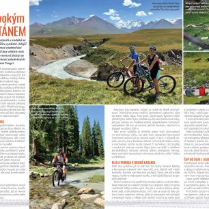 Na kole divokým Kyrgyzstánem v Bike speciálu Světa outdooru 1/2020.