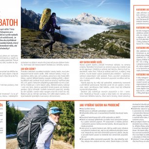 Jak vybrat trekový batoh. Svět outdooru 1/2020.