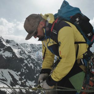 Batoh Boll QUANTUM 35-47 na ledovcovém kurzu.