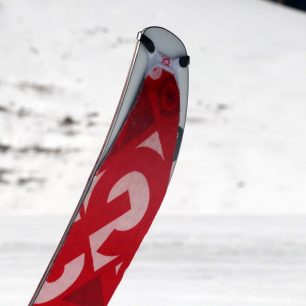 Detail fixace špičky tuleních pásů G3 Minimist