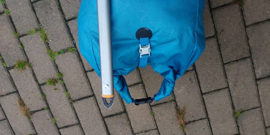 Rolování batohu alá lodní pytel - Boll QUANTUM 35-47.