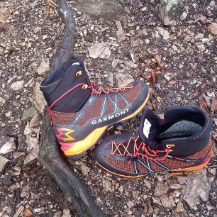 Testování bot Garmont G-Radikal GTX na kamenitém povrchu