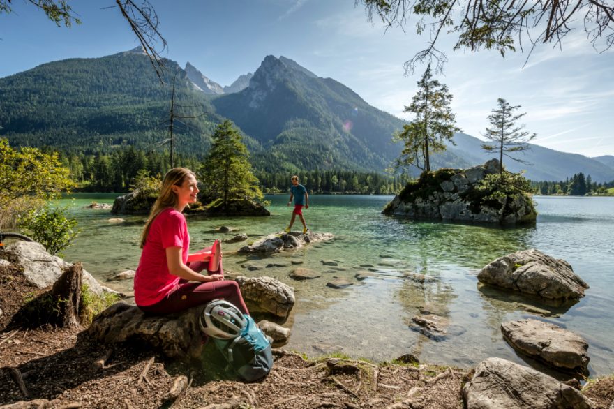 Okolí Berchtesgadenu je ideální pro cyklistiku každé obtížnosti, Německo