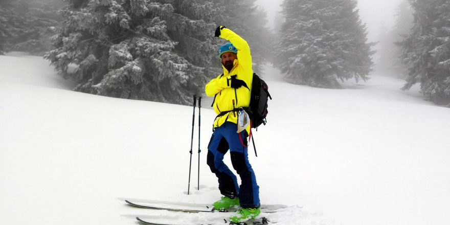 Otevření ventilace na bundě ALPINE PRO NAN