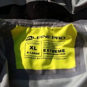 Označení bundy ALPINE PRO NAN