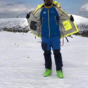 Rozložení vnitřních kapes - ALPINE PRO NAN