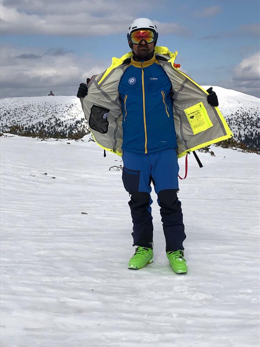 Rozložení vnitřních kapes - ALPINE PRO NAN