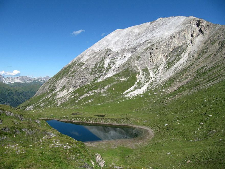 Weißeck s jezerem Riedingsee, Radstadtské Taury