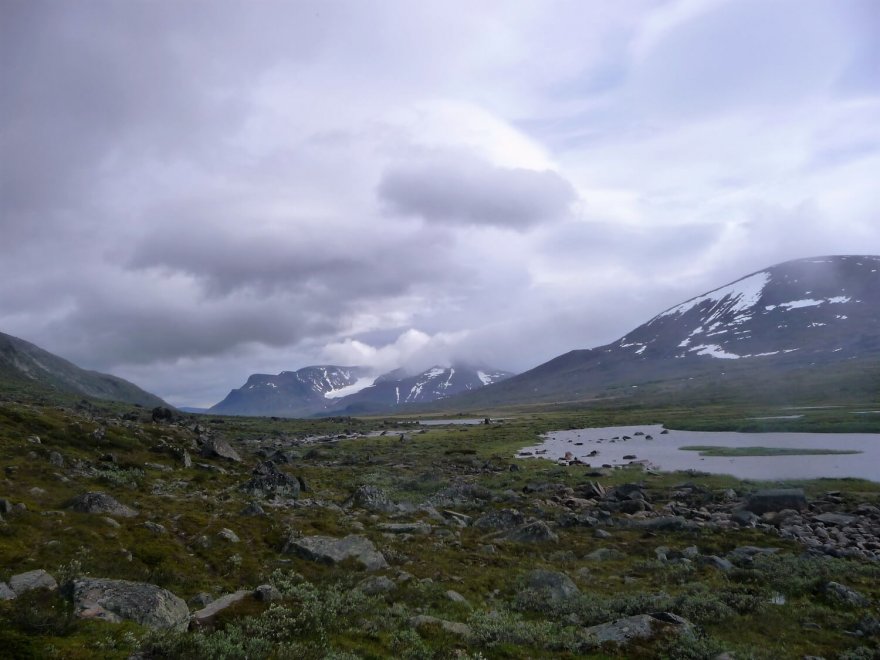 trek, NP Sarek, Laponsko, Švédsko