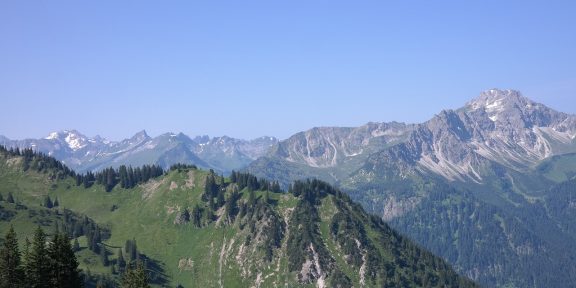 Vrchol Krottenkopf z Oberau