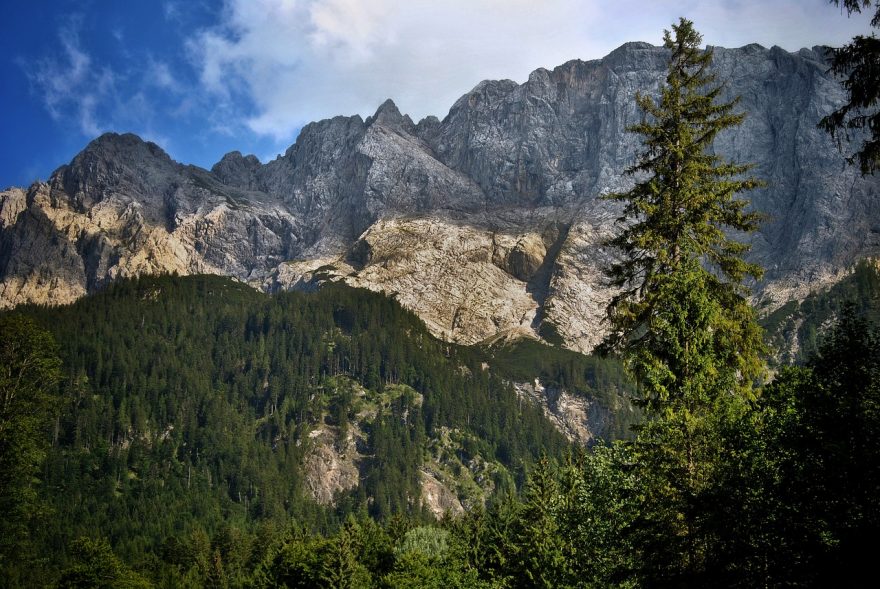 Zugspitze, Wetterstein, Alpy