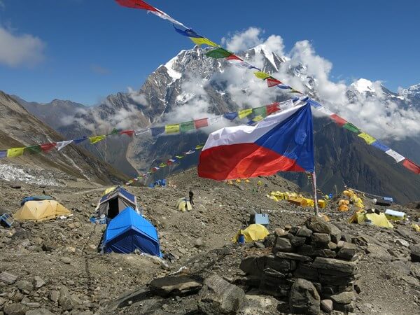 Jan Trávníček, expedice Manáslu 2015