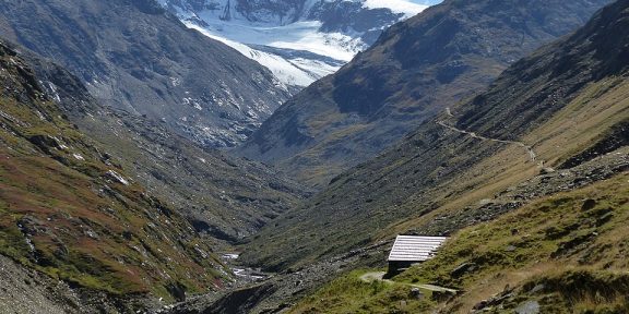 Výstup na vrchol Similaun