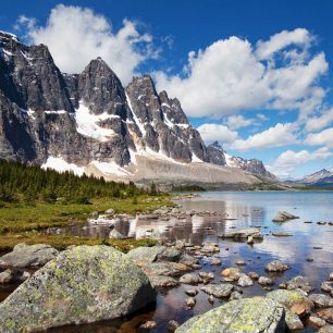 Amethyst Lake, Rockies, Kanada