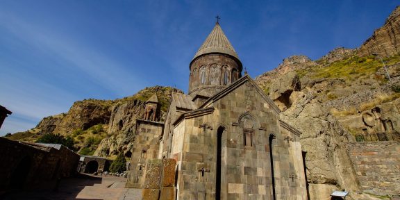 Přechod Geghamských hor v Arménii