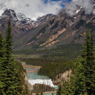 Wapta Falls, Rockies, Kanada