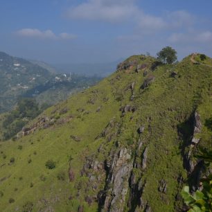 Vrchol Little Adams Peak, Srí Lanka