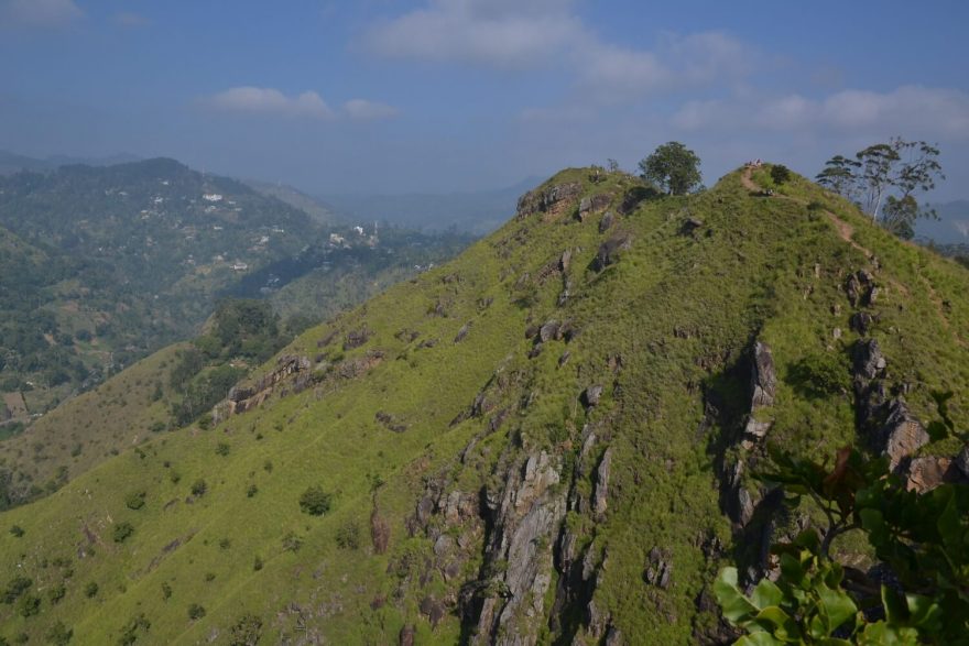 Vrchol Little Adams Peak, Srí Lanka