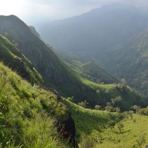 Výhledy z Little Adams Peak, Srí Lanka