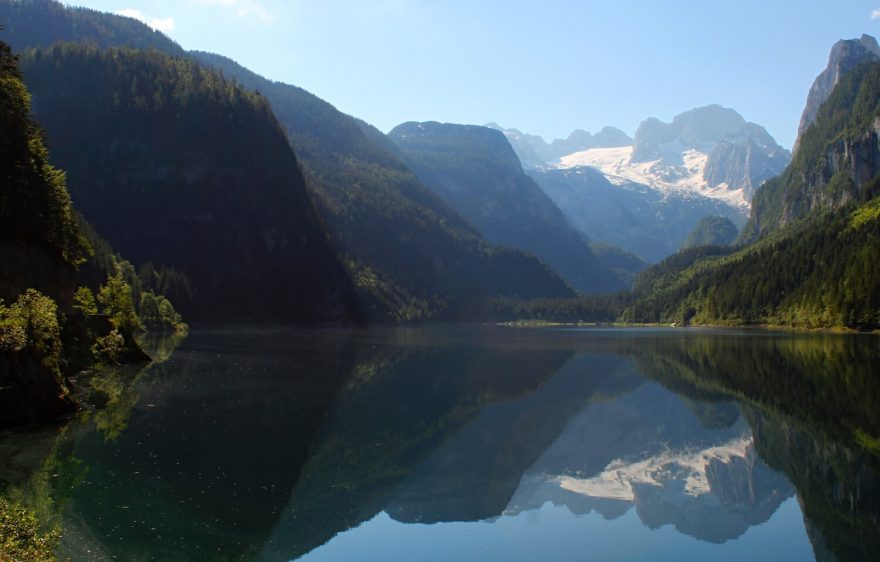 Jezero Gosau, Rakousko, Alpy