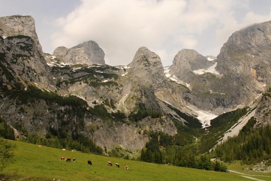 Oblast kolem Gosausee, Rakousko