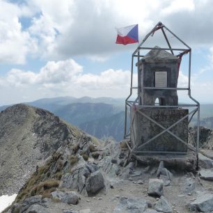 Musala v pohoří Rila, nejvyšší vrchol Bulharska i celého Balkánu
